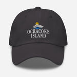 Ocracoke Island North Carolina Outer Banks Embroidered Dad Hat