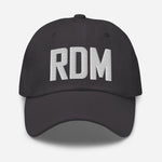 RDM Airport Code Embroidered Dad Hat Redmond Oregon