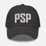 PSP Airport Code Embroidered Dad Hat Palm Springs California