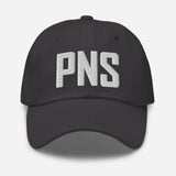 PNS Airport Code Embroidered Dad Hat Pensacola Florida