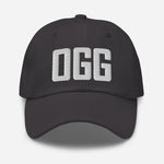 OGG Airport Code Embroidered Dad Hat Kahului Hawaii