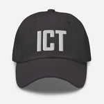 ICT Airport Code Embroidered Dad Hat Wichita Kansas