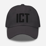 ICT Airport Code Embroidered Dad Hat Wichita Kansas