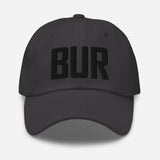 BUR Airport Code Embroidered Dad Hat Burbank California