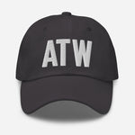 ATW Airport Code Embroidered Dad Hat Appleton Wisconsin