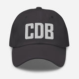 CDB Airport Code Embroidered Dad Hat Cold Bay Alaska