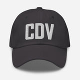 CDV Airport Code Embroidered Dad Hat Cordova Alaska