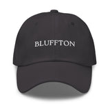 Bluffton, SC South Carolina Embroidered Dad Hat - White Thread