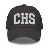 CHS Airport Code Embroidered Dad Hat South Carolina Charleston SC College Varsity Letter