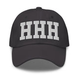 HHH Airport Code Embroidered Dad Hat South Carolina Hilton Head Island SC College Varsity Letter