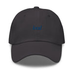 local Embroidered Dad Hat | Royal Blue Thread