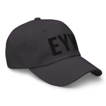 EYW Florida Airport Code Embroidered Dad Hat | Black Thread