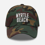 Myrtle Beach South Carolina Embroidered Dad Hat