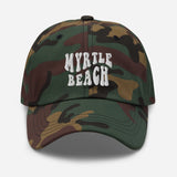 Myrtle Beach South Carolina Embroidered Dad Hat