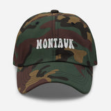 Montauk New York The Hamptons Embroidered Dad Hat