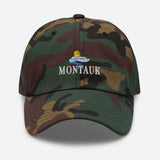 Montauk New York The Hamptons Embroidered Dad Hat