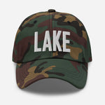 Lake Embroidered Dad Hat