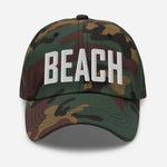 Beach Embroidered Dad Hat