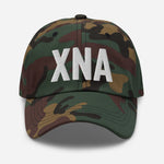 XNA Airport Code Embroidered Dad Hat Bentonville Arkansas