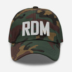 RDM Airport Code Embroidered Dad Hat Redmond Oregon