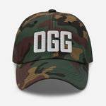 OGG Airport Code Embroidered Dad Hat Kahului Hawaii