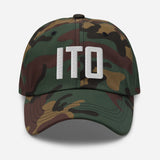 ITO Airport Code Embroidered Dad Hat Hilo Hawaii