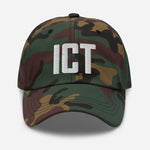 ICT Airport Code Embroidered Dad Hat Wichita Kansas