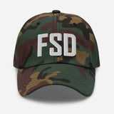 FSD Airport Code Embroidered Dad Hat Sioux Falls South Dakota