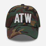 ATW Airport Code Embroidered Dad Hat Appleton Wisconsin