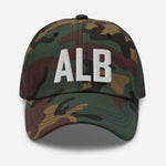 ALB Airport Code Embroidered Dad Hat Albany New York