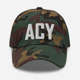 ACY Airport Code Embroidered Dad Hat Atlantic City New Jersey