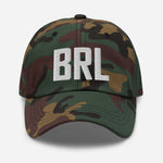 BRL Airport Code Embroidered Dad Hat Burlington Iowa