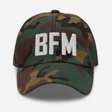 BFM Airport Code Embroidered Dad Hat Mobile Alabama