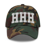 HHH Airport Code Embroidered Dad Hat South Carolina Hilton Head Island SC College Varsity Letter