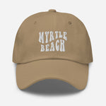 Myrtle Beach South Carolina Embroidered Dad Hat