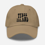 Tybee Island Georgia Embroidered Dad Hat