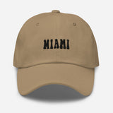 Miami Florida Embroidered Dad Hat