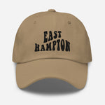 East Hampton New York The Hamptons Embroidered Dad Hat