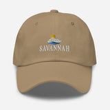 Savannah Georgia Embroidered Dad Hat