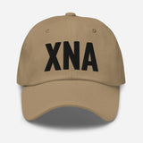 XNA Airport Code Embroidered Dad Hat Bentonville Arkansas