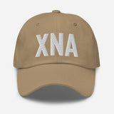 XNA Airport Code Embroidered Dad Hat Bentonville Arkansas