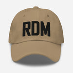 RDM Airport Code Embroidered Dad Hat Redmond Oregon