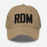 RDM Airport Code Embroidered Dad Hat Redmond Oregon