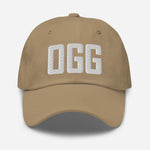 OGG Airport Code Embroidered Dad Hat Kahului Hawaii