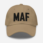 MAF Airport Code Embroidered Dad Hat Midland Texas