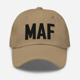 MAF Airport Code Embroidered Dad Hat Midland Texas