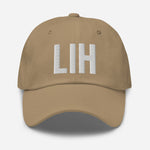 LIH Airport Code Embroidered Dad Hat Lihue Hawaii