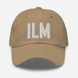 ILM Airport Code Embroidered Dad Hat Wilmington North Carolina