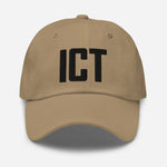 ICT Airport Code Embroidered Dad Hat Wichita Kansas