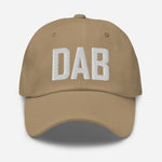 DAB Airport Code Embroidered Dad Hat Daytona Beach Florida